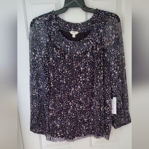 Lined On/Off Shoulder Top 1X/16W-18W New